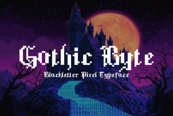 Gothic Byte Font - Featured Image
