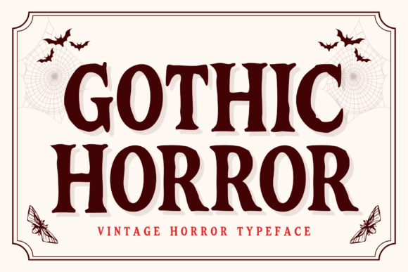 Gothic Horror Font - Featured Image