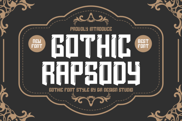 Gothic Rapsody Font - Featured Image