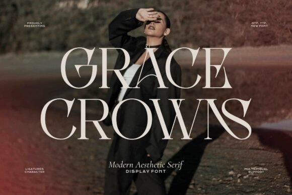 Grace Crowns Font - Featured Image