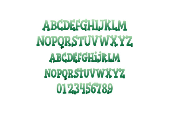 Gradient Green Font - Featured Image