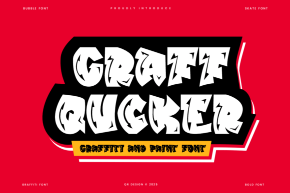 Graff Qucker Font - Featured Image