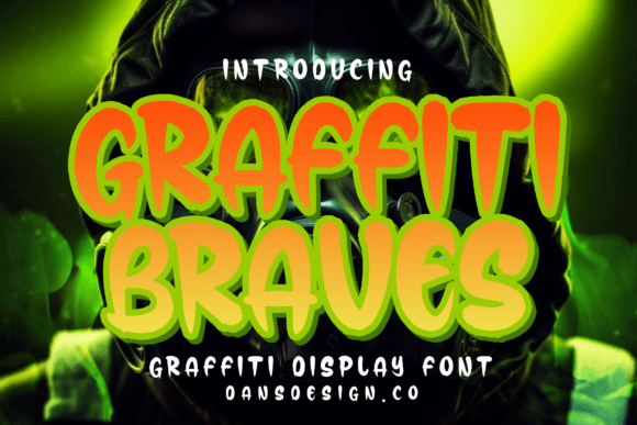 Graffiti Braves Font - Featured Image