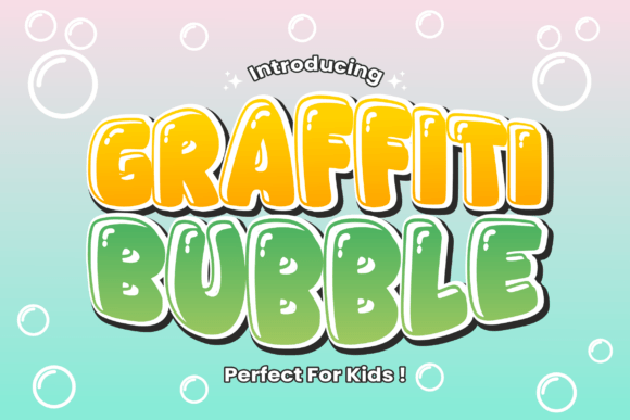 Graffiti Bubble Font - Featured Image