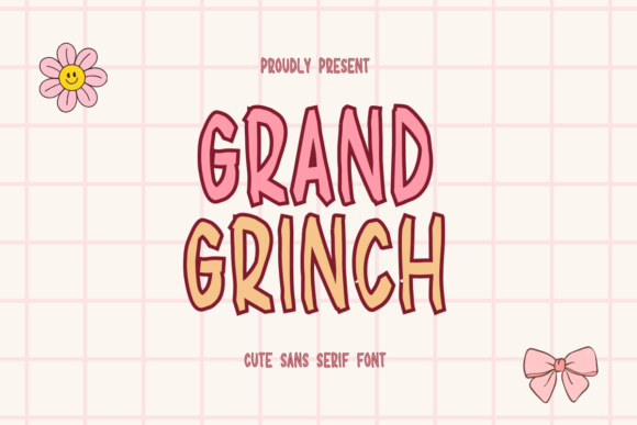 Grand Grinch Font - Featured Image
