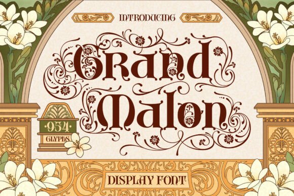 Grand Malon Font - Featured Image