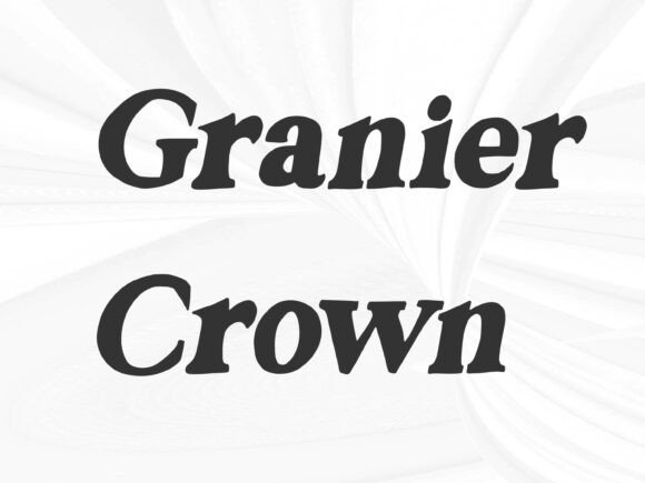 Granier Crown Font - Featured Image