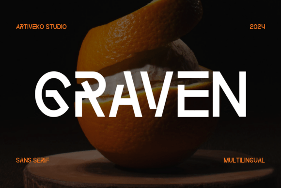 Graven Font - Featured Image