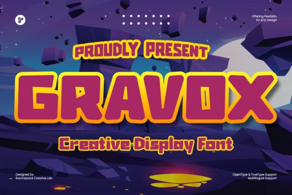 Gravox Font - Featured Image