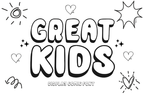 Great Kids Font - Featured Image