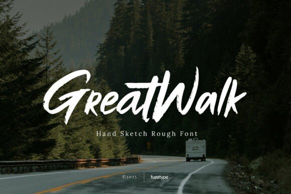 Greatwalk Font - Featured Image