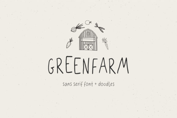 Green Farm Font - Featured Image