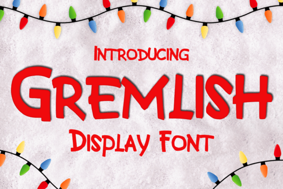 Gremlish Font - Featured Image