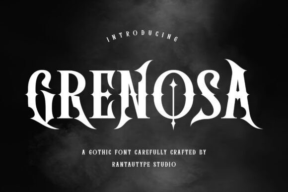 Grenosa Font - Featured Image