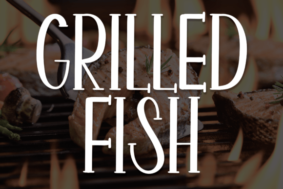 Grilled Fish Font - Featured Image