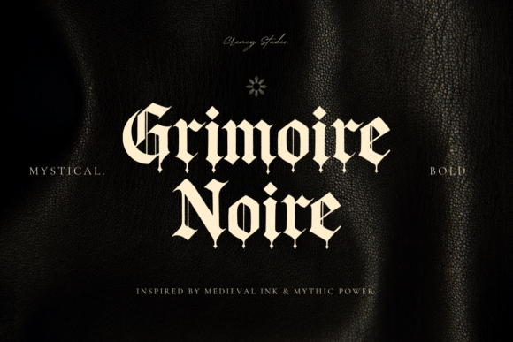 Grimoire Noir Font - Featured Image