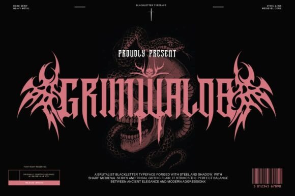 Grimwalde Font - Featured Image