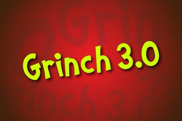 Grinch 3.0 Font - Featured Image