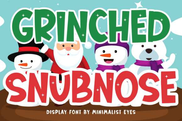 Grinched Snubnose Font - Featured Image