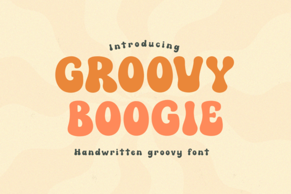 Groovy Boogie Font - Featured Image