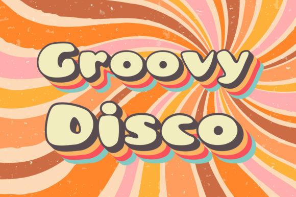 Groovy Disco Font - Featured Image