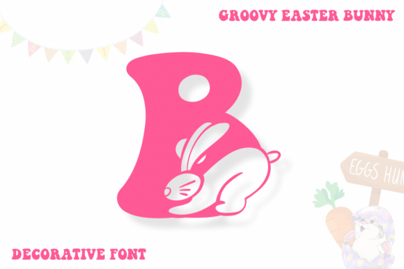 Groovy Easter Bunny Font - Featured Image