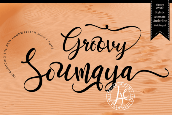 Groovy Soumaya Font - Featured Image