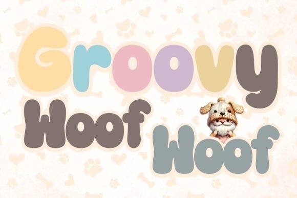 Groovy Woof Woof Font - Featured Image