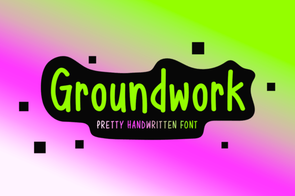Groundwork Font - Featured Image