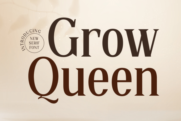 Grow Queen Font - Featured Image