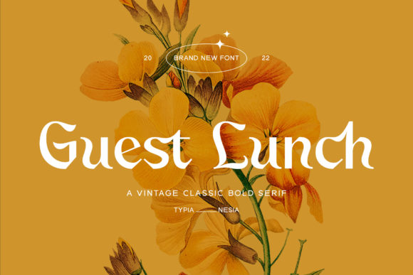 Guest Lunch Font - Featured Image