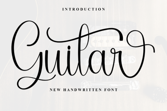 Guitar Font - Featured Image