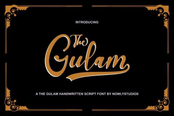 Gulam Font - Featured Image