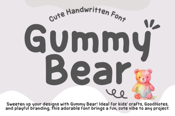 Gummy Bear Font - Featured Image