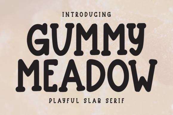 Gummy Meadow Font - Featured Image