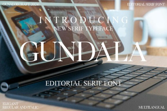 Gundala Font - Featured Image