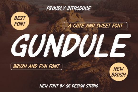 Gundule Font - Featured Image