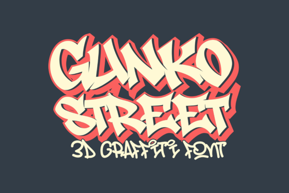 Gunkostreet Regular Font - Featured Image