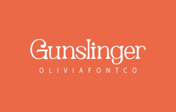 Gunslinger Font - Featured Image