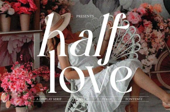 Half Love Font - Featured Image