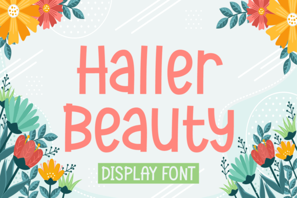 Haller Beauty Font - Featured Image