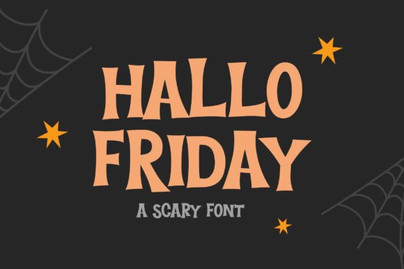 Hallo Friday Font - Featured Image