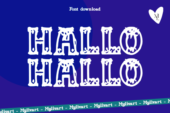 Hallo Hallo Font - Featured Image
