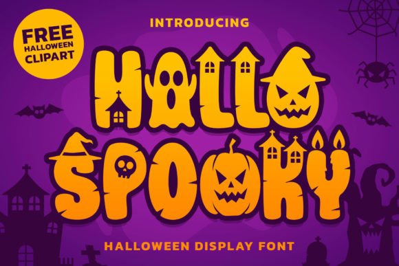 Hallo Spooky Font - Featured Image