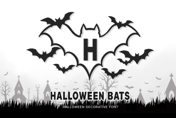 Halloween Bats Font - Featured Image