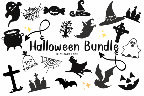 Halloween Bundle Font - Featured Image