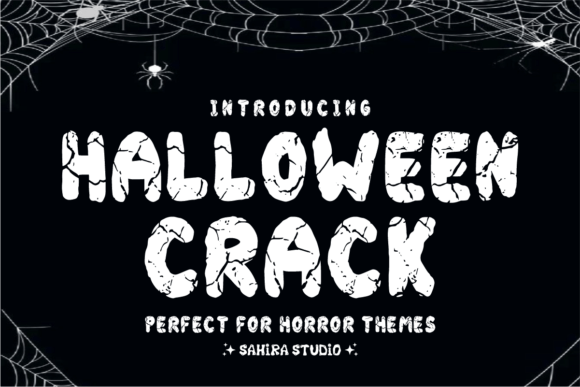 Halloween Crack Font - Featured Image