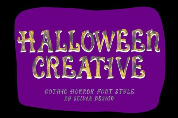 Halloween Creative Font - Featured Image