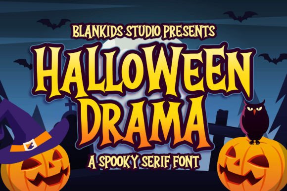 Halloween Drama Font - Featured Image