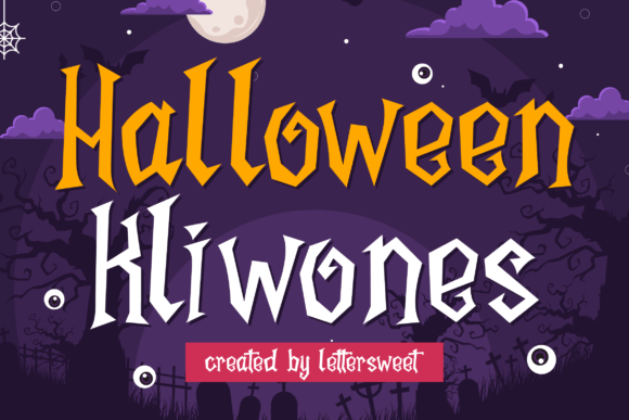 Halloween Kliwones Font - Featured Image